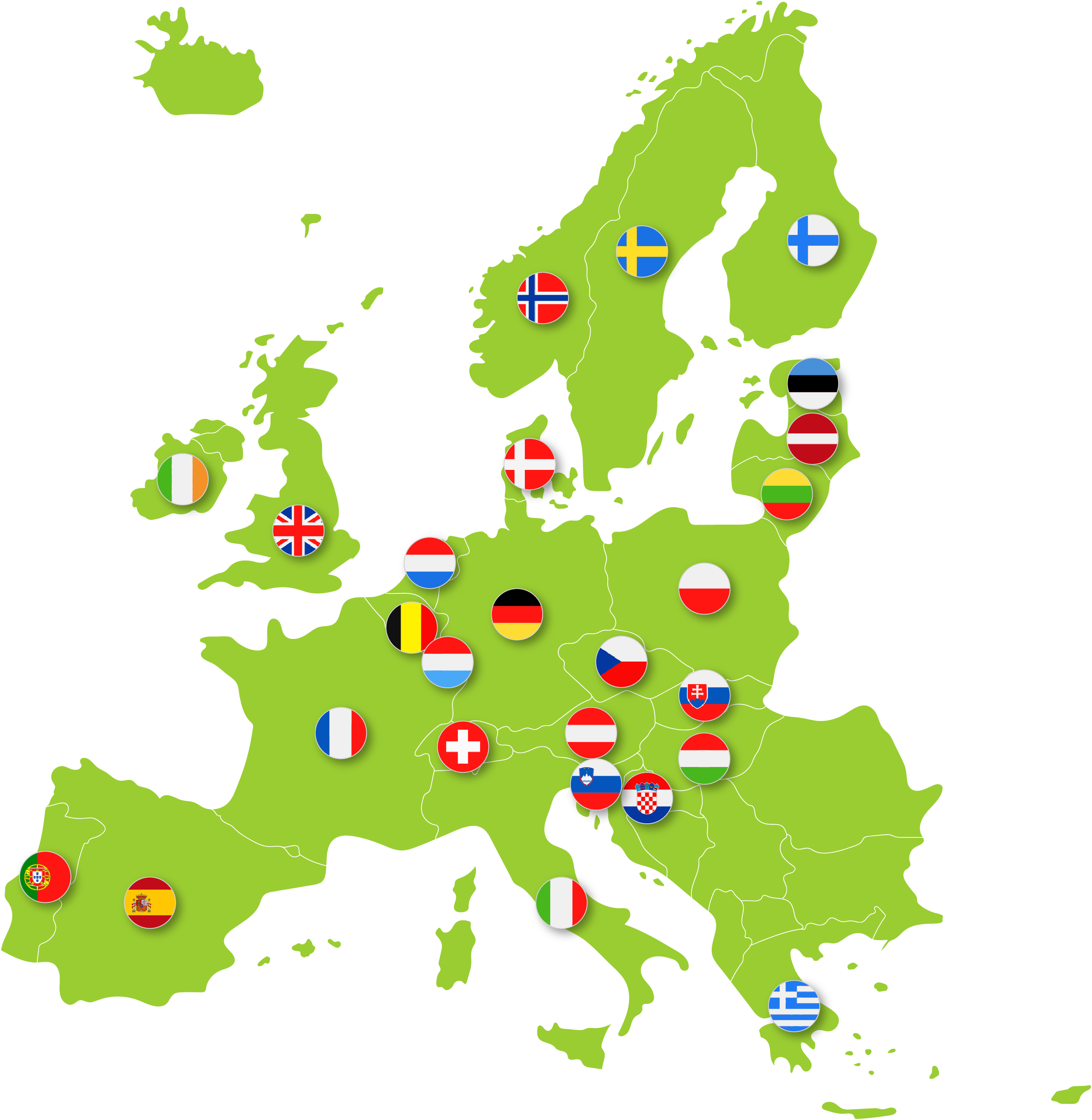 Partner Map Europe